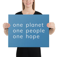 Charger l'image dans la galerie, Canvas Print with Six Words