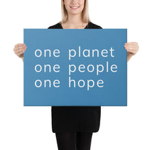 Charger l'image dans la galerie, Canvas Print with Six Words