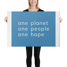 Charger l'image dans la galerie, Canvas Print with Six Words