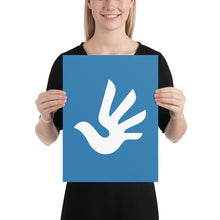 将图片加载到图库查看器,Poster with Human Rights Symbol