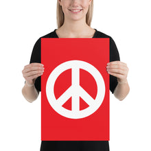 将图片加载到图库查看器,Poster with Peace Symbol