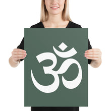 Load image into Gallery viewer, Poster with Om Symbol