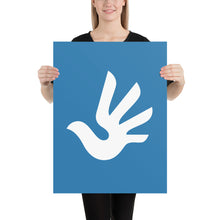 将图片加载到图库查看器,Poster with Human Rights Symbol