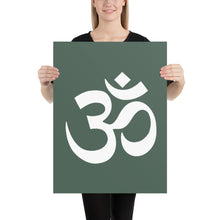 Load image into Gallery viewer, Poster with Om Symbol