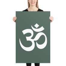 Load image into Gallery viewer, Poster with Om Symbol