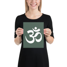 Load image into Gallery viewer, Poster with Om Symbol
