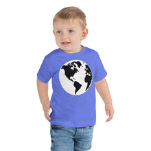 गैलरी व्यूवर में इमेज लोड करें, Toddler Short Sleeve Tee with Earth