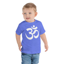 将图片加载到图库查看器,Toddler Short Sleeve Tee with Om Symbol