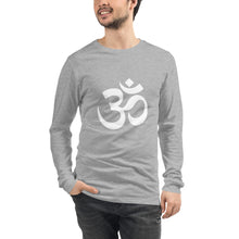 Charger l'image dans la galerie, Unisex Long Sleeve Tee with Om Symbol