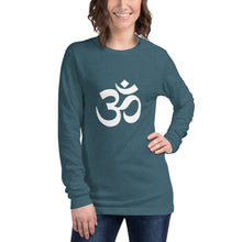 Load image into Gallery viewer, Unisex Long Sleeve Tee with Om Symbol