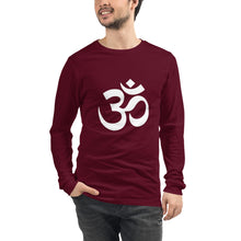 Charger l'image dans la galerie, Unisex Long Sleeve Tee with Om Symbol