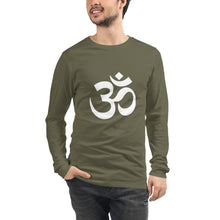 Charger l'image dans la galerie, Unisex Long Sleeve Tee with Om Symbol