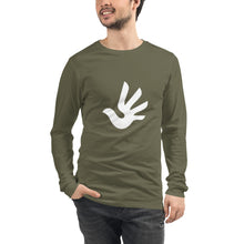 Charger l'image dans la galerie, Unisex Long Sleeve Tee with Human Rights Symbol