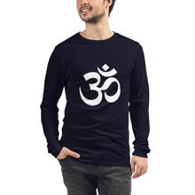 Charger l'image dans la galerie, Unisex Long Sleeve Tee with Om Symbol