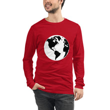 Load image into Gallery viewer, Unisex Long Sleeve Tee with Earth