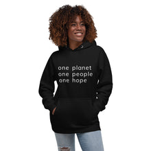 将图片加载到图库查看器,Unisex Hoodie with Six Words