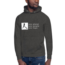 Charger l'image dans la galerie, Unisex Hoodie with Box Logo and Tagline