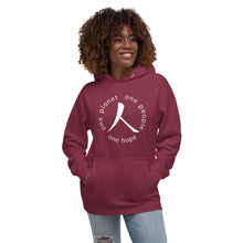 Load image into Gallery viewer, Unisex Hoodie with Humankind Symbol and Globe Tagline