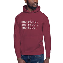 将图片加载到图库查看器,Unisex Hoodie with Six Words