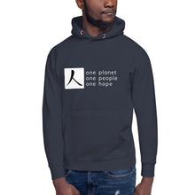 Charger l'image dans la galerie, Unisex Hoodie with Box Logo and Tagline