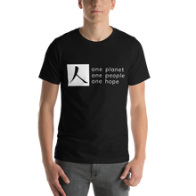 Cargar imagen en el visor de la galería, Short-Sleeve T-Shirt with Box Logo and Tagline