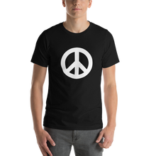 将图片加载到图库查看器,Short-Sleeve T-Shirt with Peace Symbol