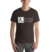 Cargar imagen en el visor de la galería, Short-Sleeve T-Shirt with Box Logo and Tagline
