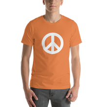 将图片加载到图库查看器,Short-Sleeve T-Shirt with Peace Symbol