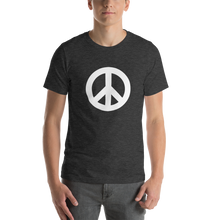 将图片加载到图库查看器,Short-Sleeve T-Shirt with Peace Symbol