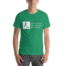 Cargar imagen en el visor de la galería, Short-Sleeve T-Shirt with Box Logo and Tagline
