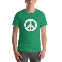 将图片加载到图库查看器,Short-Sleeve T-Shirt with Peace Symbol