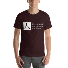 Cargar imagen en el visor de la galería, Short-Sleeve T-Shirt with Box Logo and Tagline