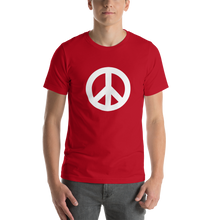 将图片加载到图库查看器,Short-Sleeve T-Shirt with Peace Symbol