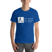 Cargar imagen en el visor de la galería, Short-Sleeve T-Shirt with Box Logo and Tagline