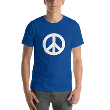 将图片加载到图库查看器,Short-Sleeve T-Shirt with Peace Symbol