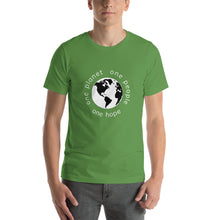 Charger l'image dans la galerie, Short-Sleeve T-Shirt with Earth and Globe Tagline