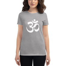 Charger l'image dans la galerie, Women's short sleeve T-shirt with Om Symbol