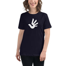 Load image into Gallery viewer, Women's Relaxed T-Shirt with Human Rights Symbol