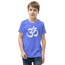 गैलरी व्यूवर में इमेज लोड करें, Youth Short Sleeve T-Shirt with Om Symbol