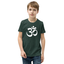 गैलरी व्यूवर में इमेज लोड करें, Youth Short Sleeve T-Shirt with Om Symbol