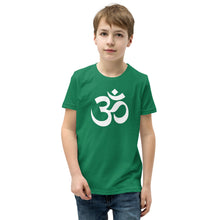 गैलरी व्यूवर में इमेज लोड करें, Youth Short Sleeve T-Shirt with Om Symbol