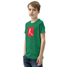 Load image into Gallery viewer, Youth Short Sleeve T-Shirt with Red Hanko Chop