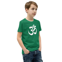 गैलरी व्यूवर में इमेज लोड करें, Youth Short Sleeve T-Shirt with Om Symbol
