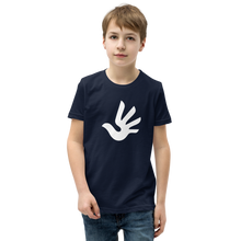 Load image into Gallery viewer, Youth Short Sleeve T-Shirt with Human Rights Symbol