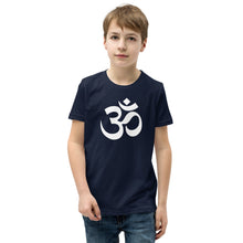 गैलरी व्यूवर में इमेज लोड करें, Youth Short Sleeve T-Shirt with Om Symbol
