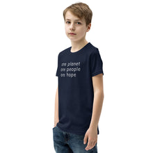 Load image into Gallery viewer, Youth Short Sleeve T-Shirt with Six Words