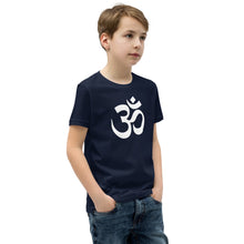गैलरी व्यूवर में इमेज लोड करें, Youth Short Sleeve T-Shirt with Om Symbol