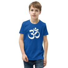 गैलरी व्यूवर में इमेज लोड करें, Youth Short Sleeve T-Shirt with Om Symbol