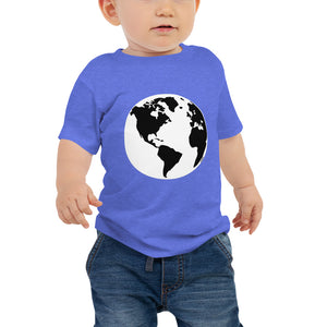 Baby Jersey Short Sleeve Tee with Earth