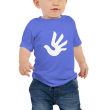 Cargar imagen en el visor de la galería, Baby Jersey Short Sleeve Tee with Human Rights Symbol
